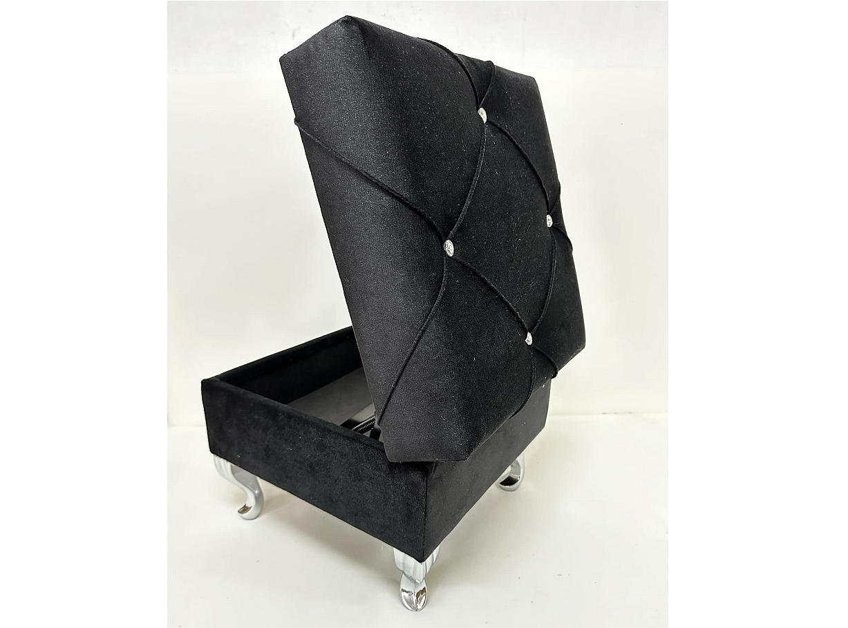 pufa glamour czarna 4