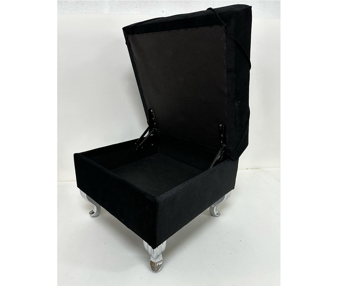 pufa glamour czarna 5