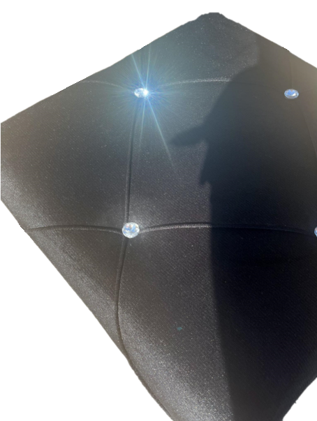 pufa glamour czarna 8